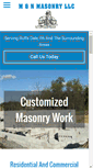 Mobile Screenshot of mandnmasonry.com